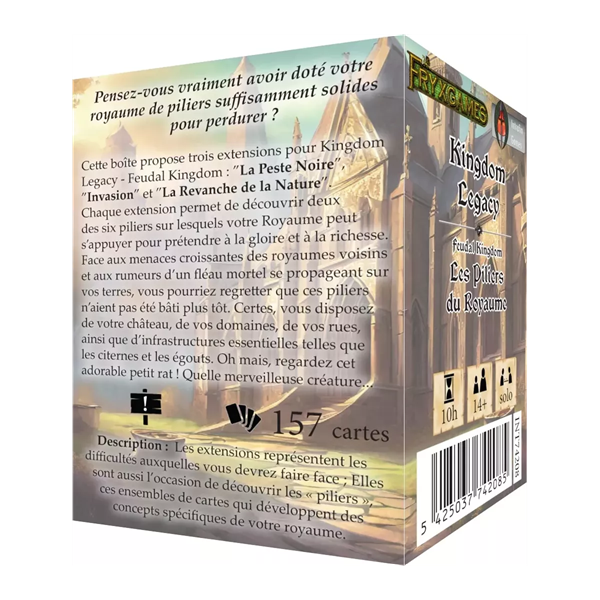 Kingdom legacy - Les piliers du royaume extension (FR)