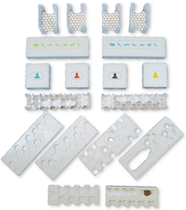 Ark Nova - ensemble de jeu 3D compatible avec extension