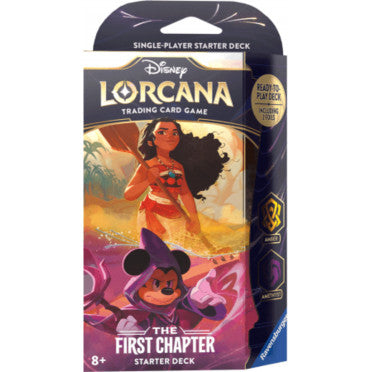 Disney Lorcana : the First Chapter - starter deck (Amber et Amethyst)