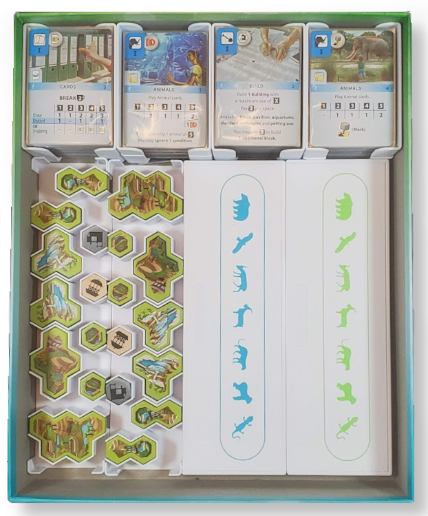 Ark Nova - ensemble de jeu 3D compatible avec extension