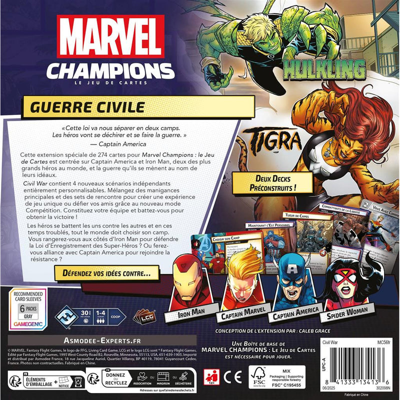 Marvel Champions : Civil War - Extension (FR)