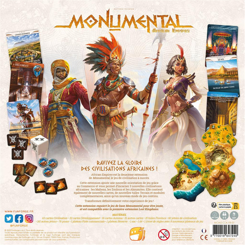 Monumental - African Empires Extension (FR)