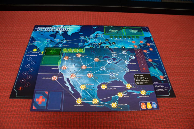Pandémie / Pandemic Zone Rouge : Amérique du Nord (FR) jeu usagé