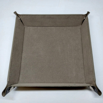 Piste de Dés Portative Carrée Grise / Dice Tray