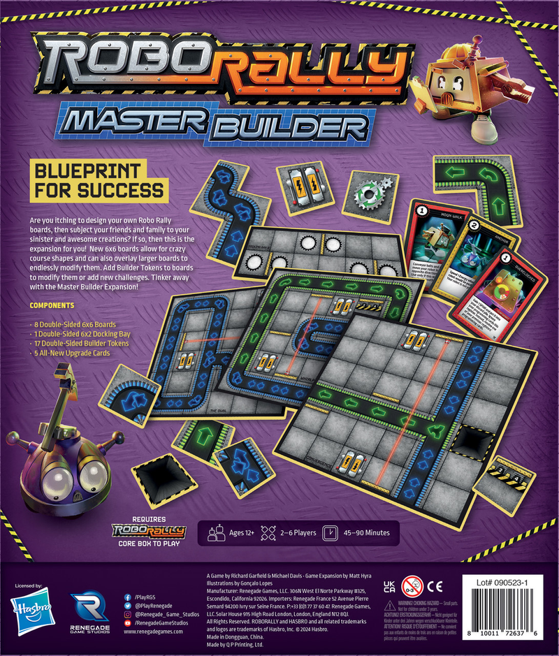 Robo Rally Master builder expansion (EN)