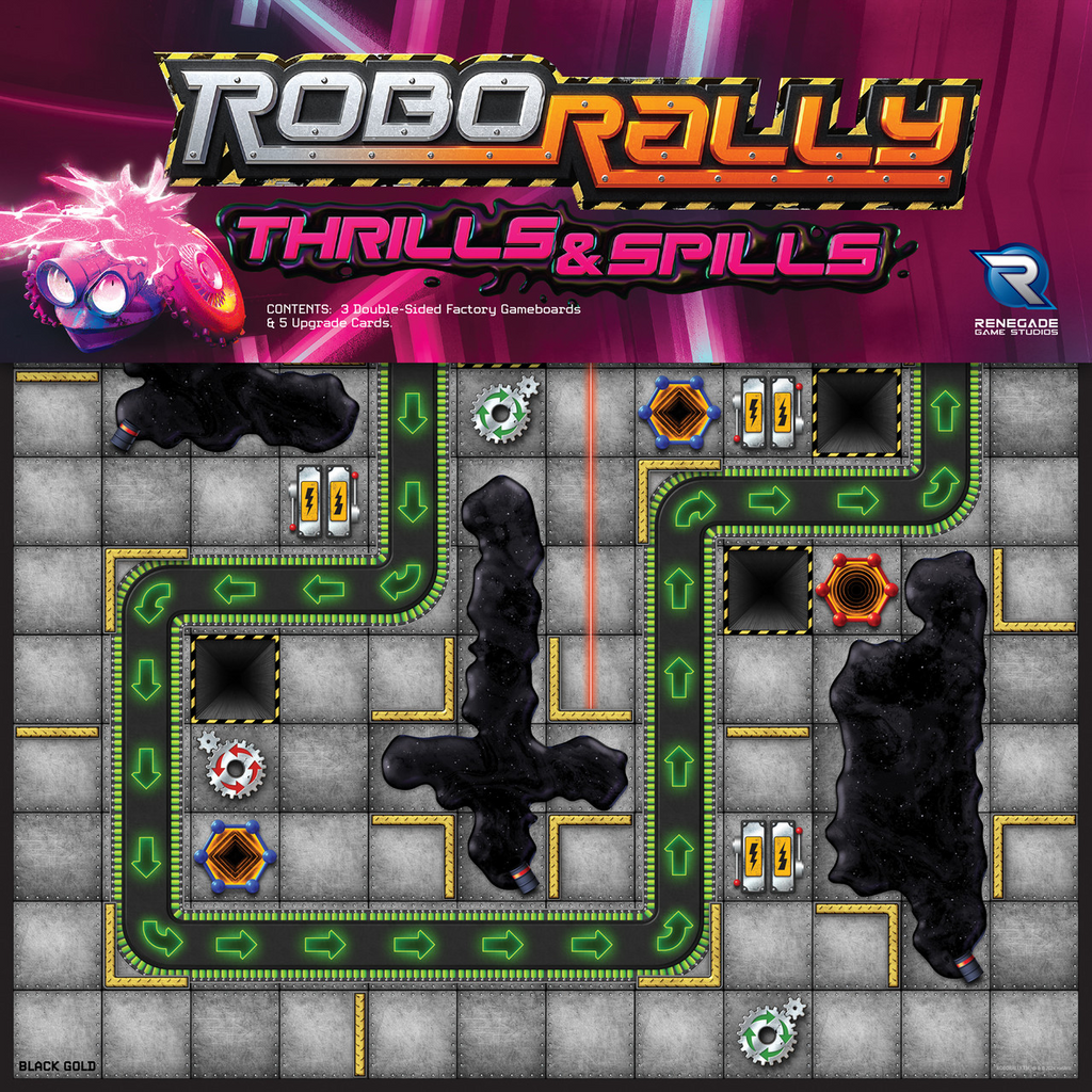 Robo Rally Thrills and spills expansion (EN)