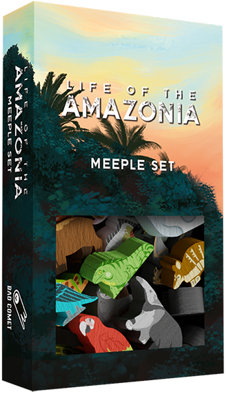 Life of the Amazonia  - Meeple set (EN)