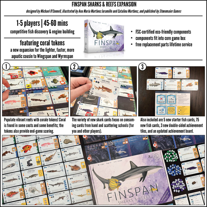 Finspan - Sharks and reefs expansion (EN)