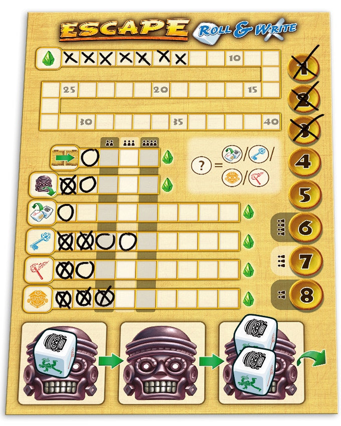 Location - Escape - Roll and Write (EN)