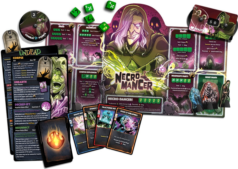 Dice Throne - Hero Pack - Necromancer (EN)