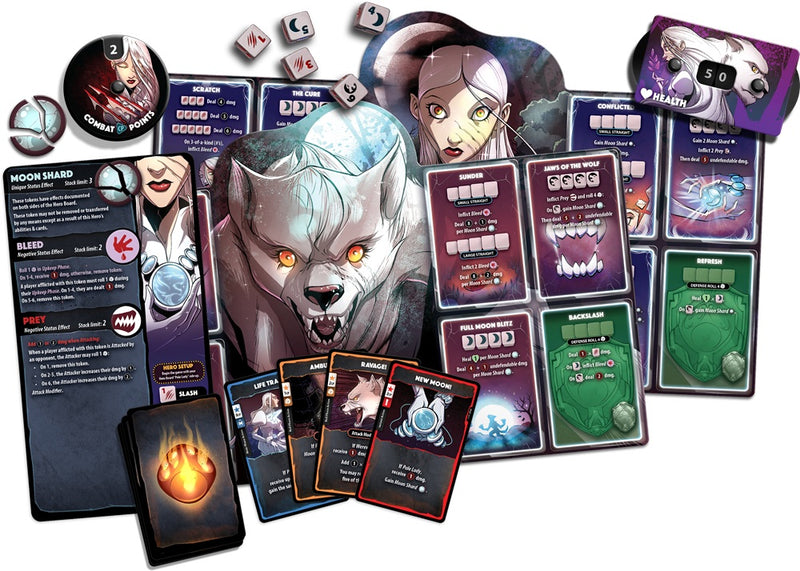 Dice Throne - Hero Pack - Pale Lady (EN)