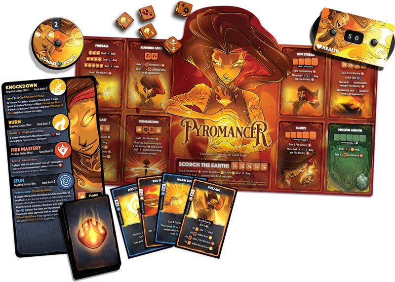Dice Throne - Hero Pack - Pyromancer (EN)