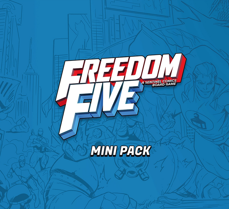 Freedom Five Miniatures pack heroes mastermind (EN)