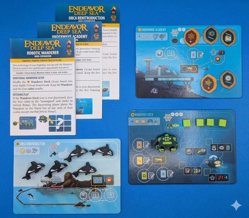Endeavor : Deep Sea mini expansions (EN)