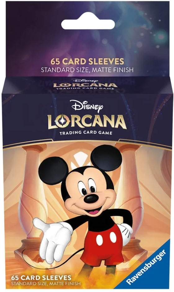 Disney Lorcana Protecteurs de cartes / Sleeves - set 1 Mickey Mouse