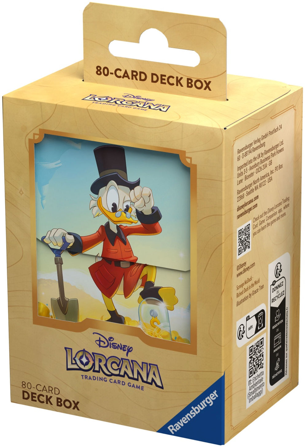 Disney Lorcana Deck Box - Scrooge set 3