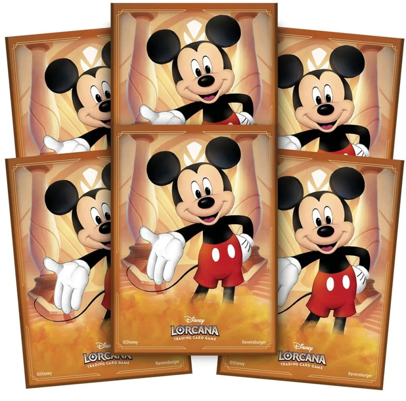 Disney Lorcana Protecteurs de cartes / Sleeves - set 1 Mickey Mouse