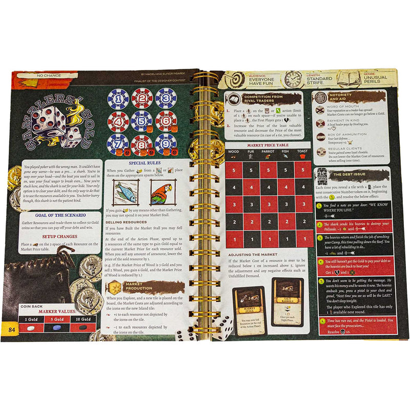 Robinson Crusoe - Book of adventures (EN)