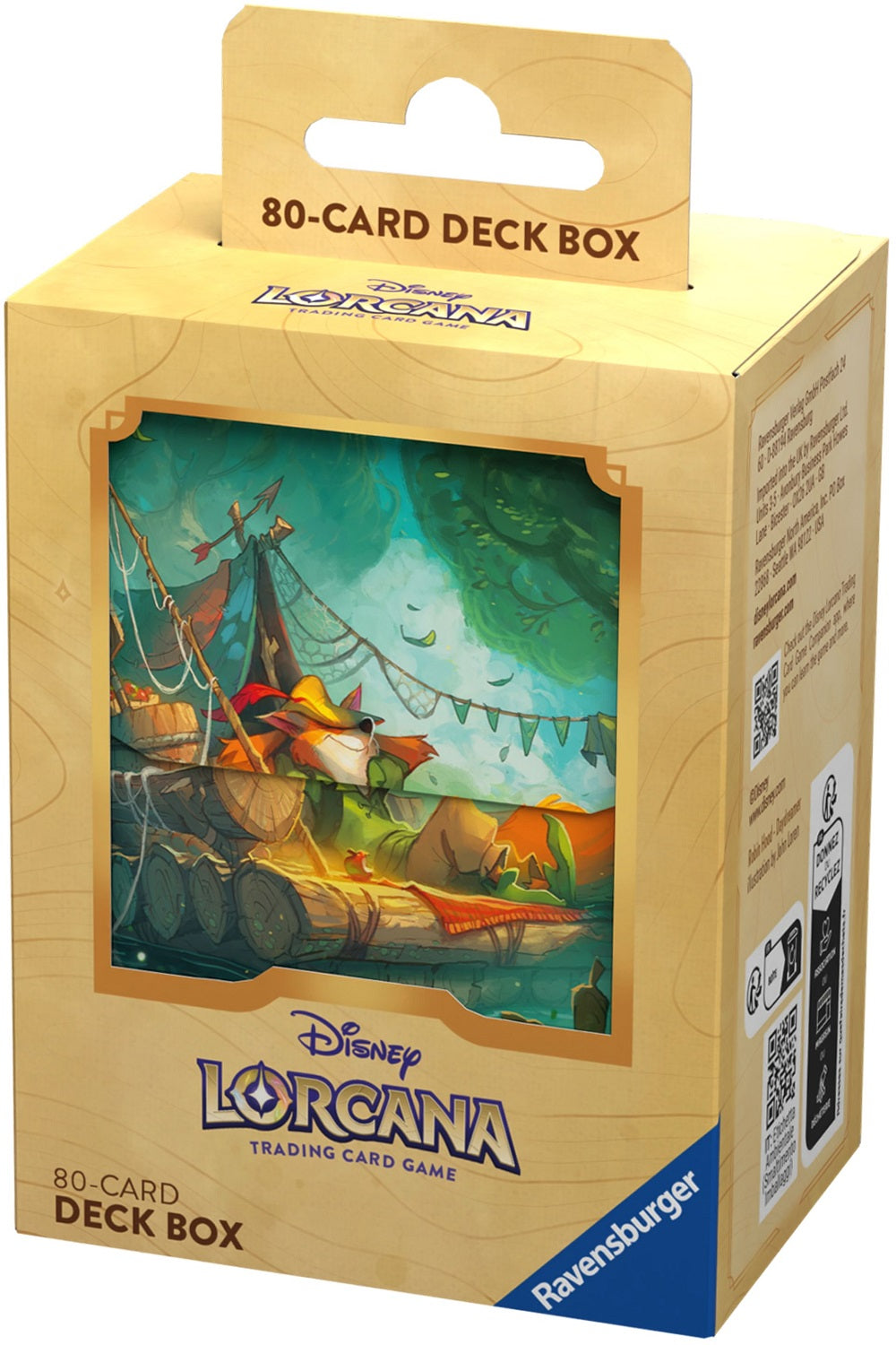 Disney Lorcana Deck Box - Robin Hood set 3