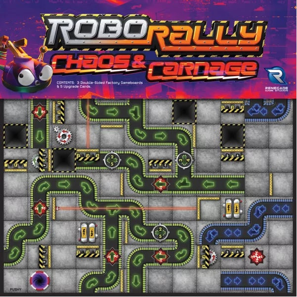 Robo Rally Chaos and Carnage expansion (EN)