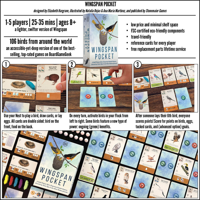 WINGSPAN POCKET (6 OR 12) (EN)
