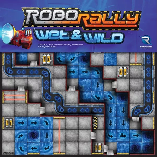 Robo Rally Wet and wild expansion (EN)