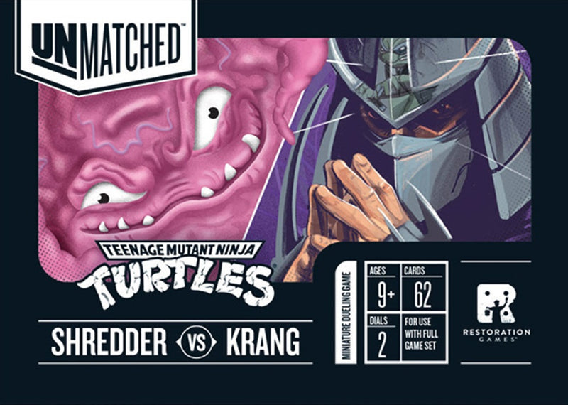 Unmatched Adventures: Teenage Mutant Ninja Turtles - Shredder Krang Hero Deck (EN)