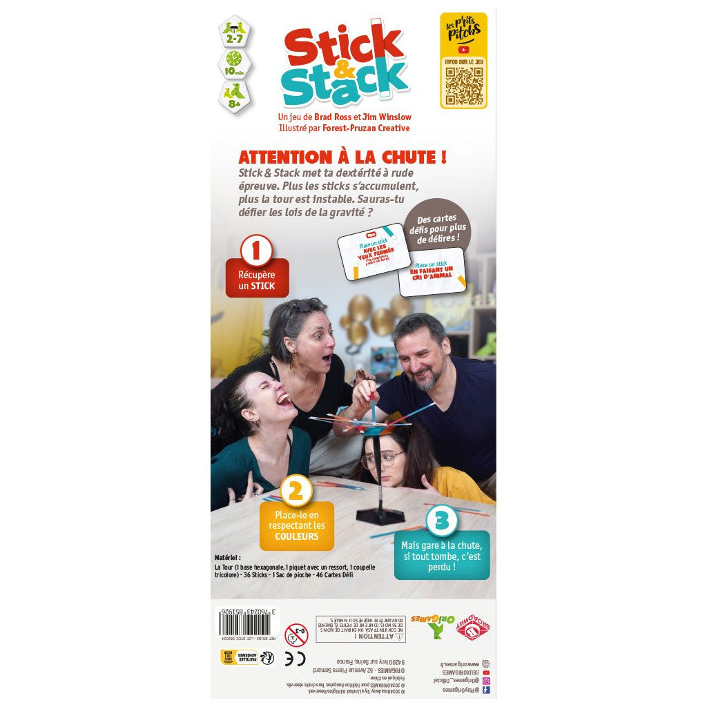Stack System Stick Stick & Stack (FR) – Infini-Jeux