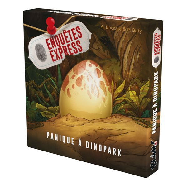 Enquêtes express - Panique à Dinopark (FR)