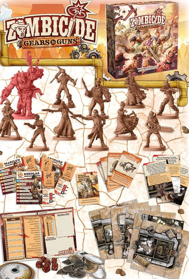 Zombicide - Undead Or Alive- Gears And Guns (EN)