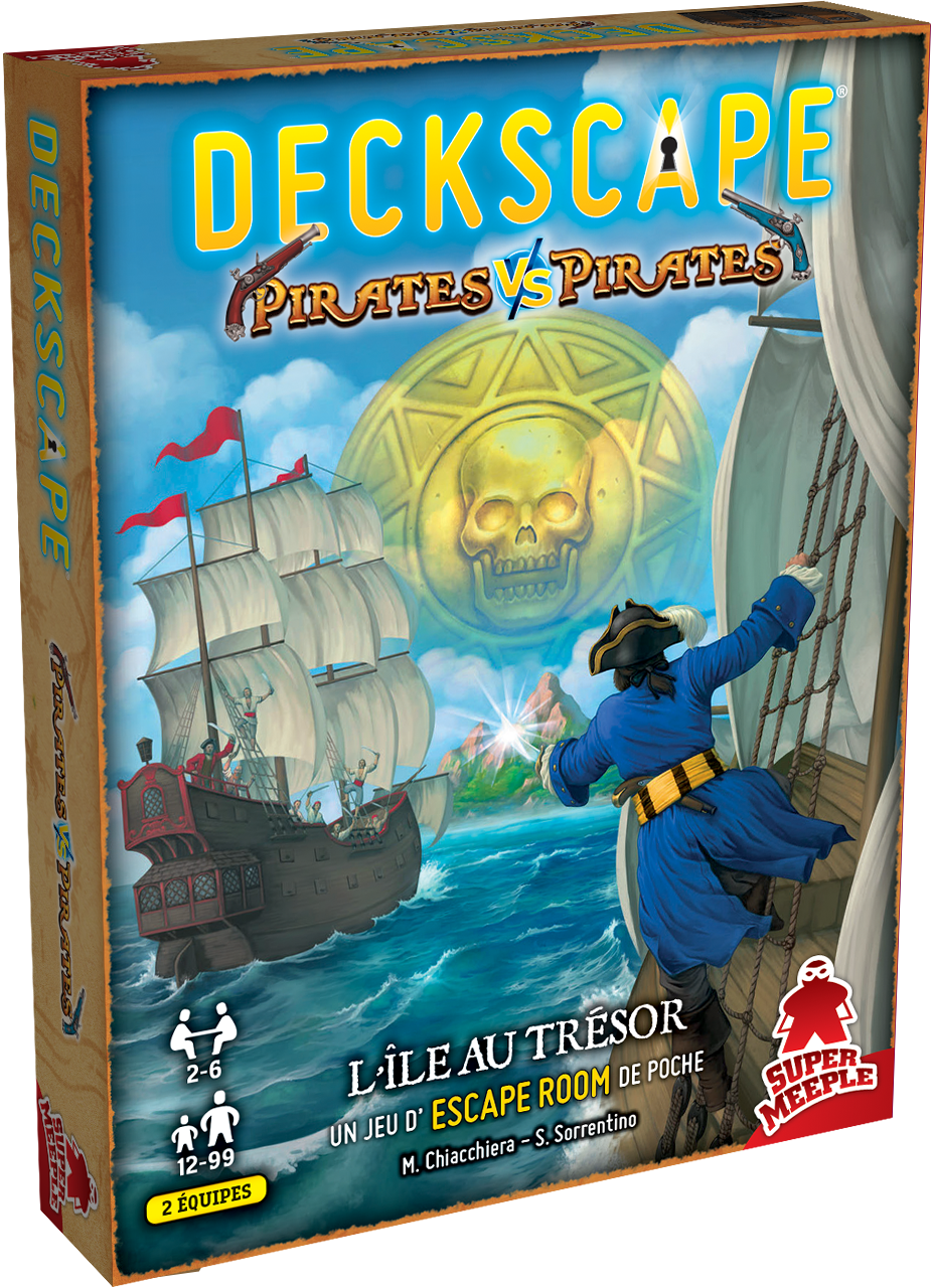 Deckscape 8 - Duel - Pirates vs Pirates