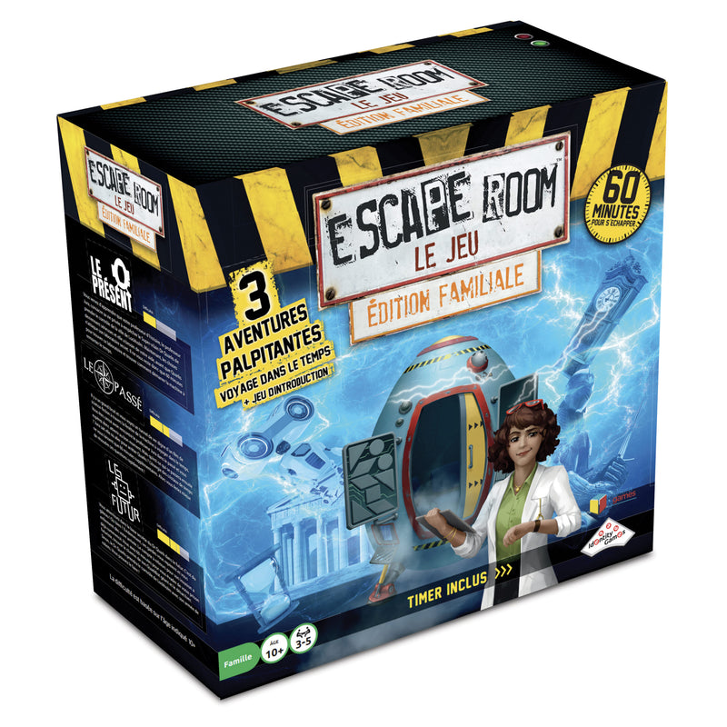 Escape Room le Jeu - Coffret Voyage dans le Temps Édition Familiale (FR)