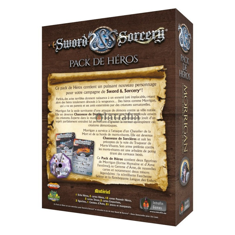 Sword And Sorcery - Pack de Héros Morrigan (FR)