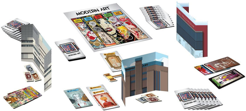 Modern Art : the Card Game (EN)