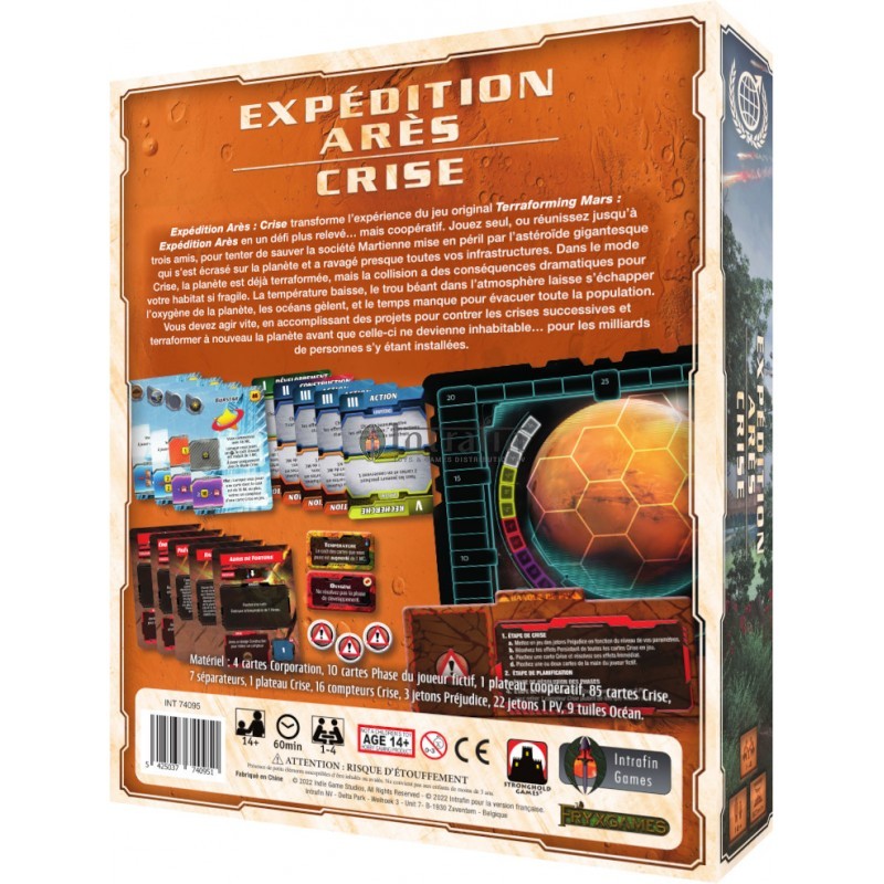 Terraforming Mars : Ares Expedition - ext. Crise (FR)