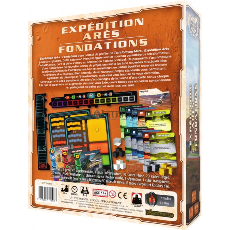 Terraforming Mars : Ares Expedition - ext. Fondations (FR)