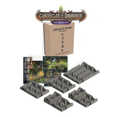 Chronicles of Drunagor- Age of Darkness- Dungeon Trays (EN)