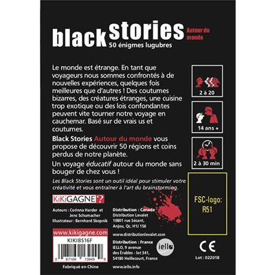 Black Stories - Autour du Monde (FR)