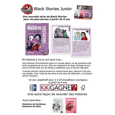 Black Stories - Junior - Histoires Nocturnes (FR)
