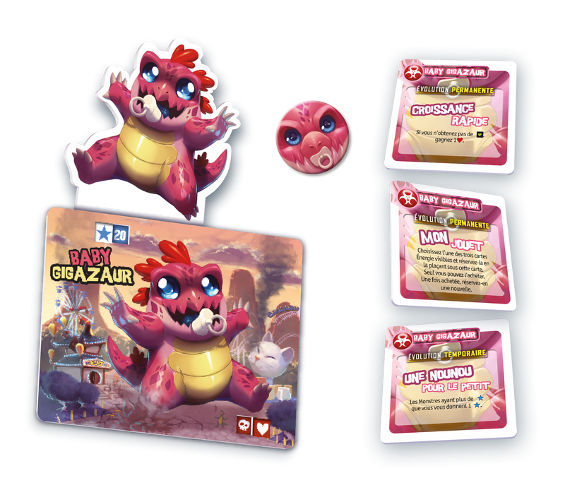 King of Tokyo - Micro baby Gigazaur extension (FR)