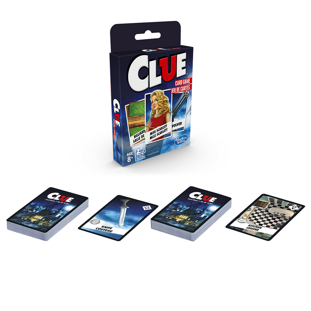 Clue the Card Game / Clue le Jeu de Cartes (ML)