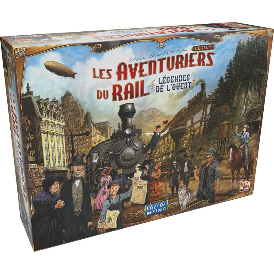 Les Aventuriers Du Rail - Legacy - Légendes De L'ouest
