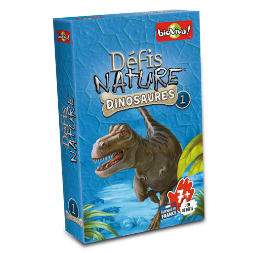 Défis Nature Dinosaures 1 bleu
