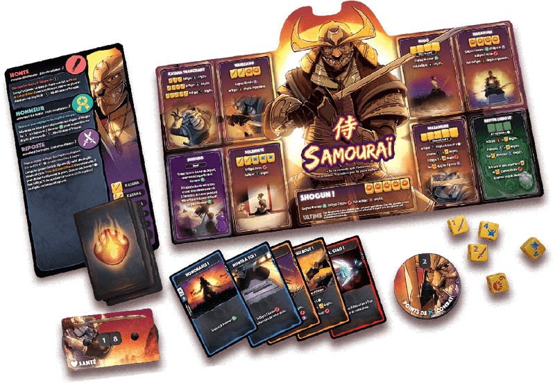 Dice Throne Saison 2 - As de la Gachette contre Samurai (1)