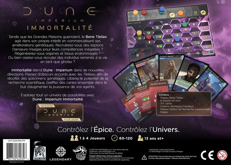 Dune Imperium - Immortalité extension