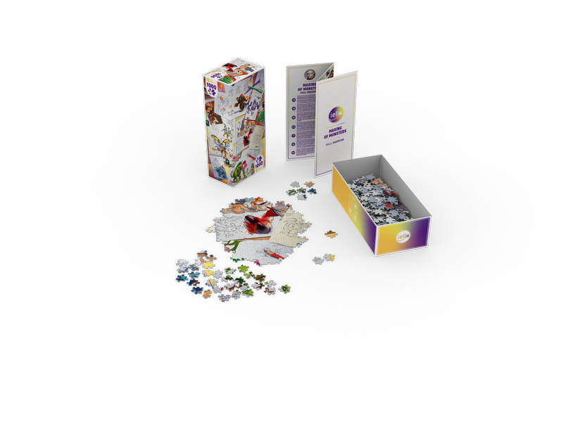 Puzzle Universe - 1000p - Making of Monsters (#15) (ML)