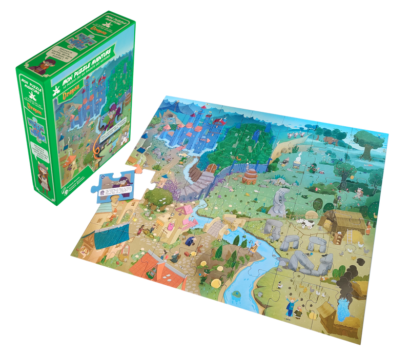 Mon puzzle aventure - Dragon (FR) 