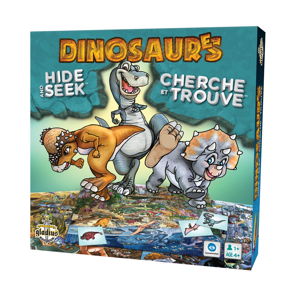 Cherche et Trouve - Dinosaures