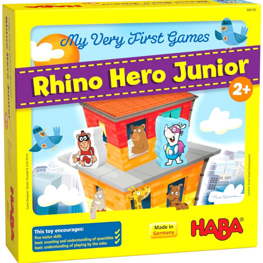 Mes Premiers Jeux Rhino Hero Jr / My Very First Games Rhino Hero Jr
