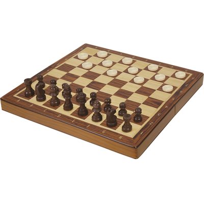 Jeu d'Échecs et de Dames / Chess And Checkers - Folding Version (ML)